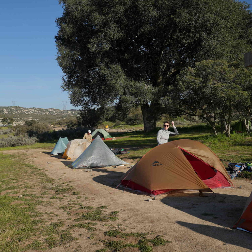 Campo – Cleef campsite 1