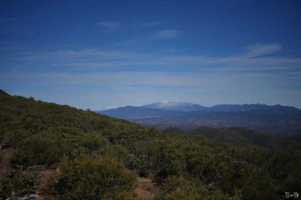 J11 Au loin le massif du San Bernardino