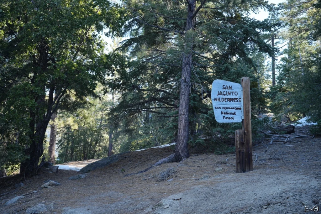 J13 Trail Head du Tahquitz