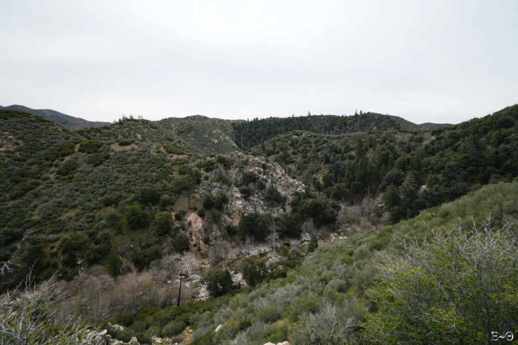 J22 Rivière Mojave, en contre bas