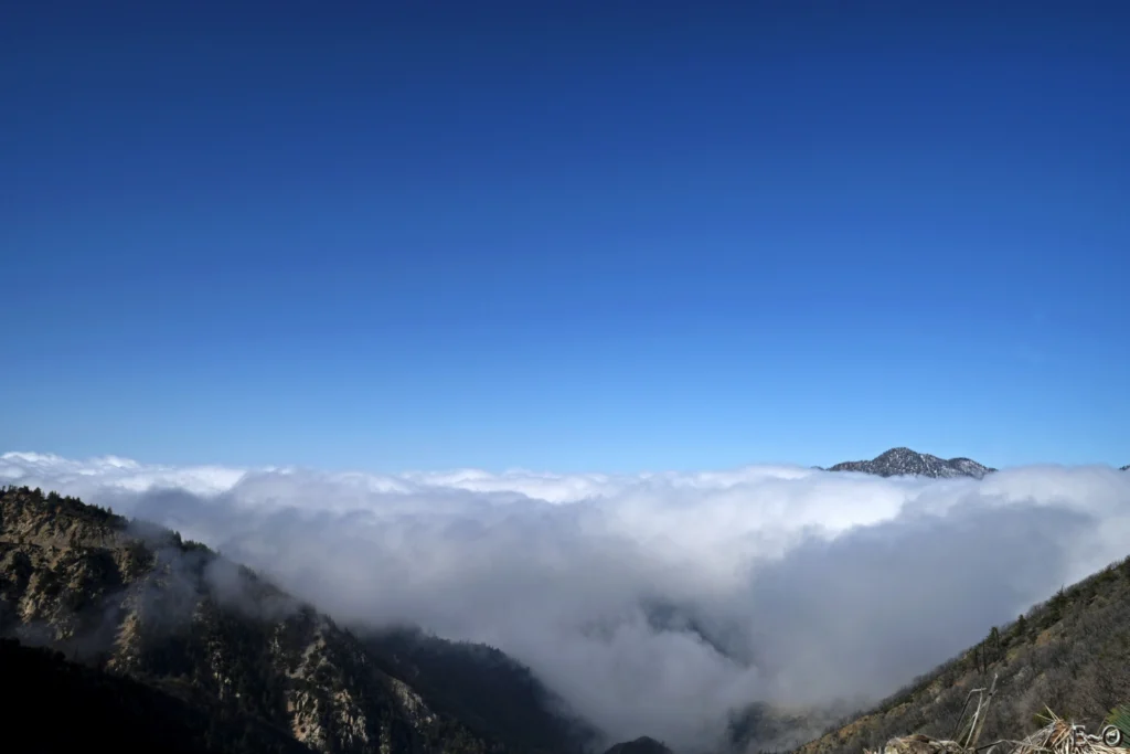 J29 Mer de nuage sur Pasadena