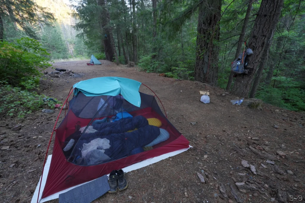 J102 Le campsite du soir