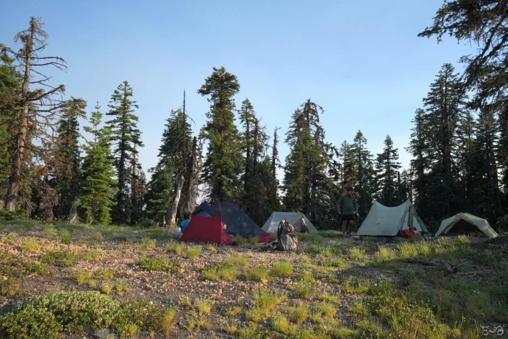 J105 Le campsite du soir