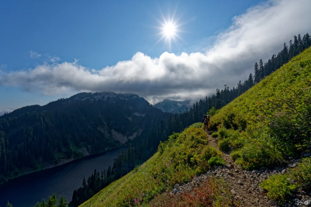 J140 L’incroyable vue au dessus de Joe Lake