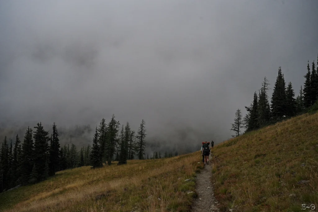 J146 Dans le brouillard de la fin du PCT