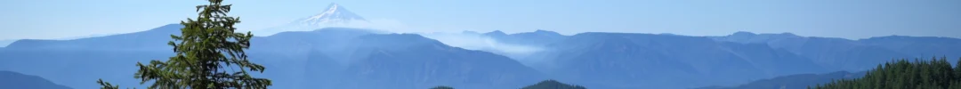 J130 Au sud le Mont Hood et le Whisky Creek Fire J130 Au sud le Mont Hood et le Whisky Creek Fire